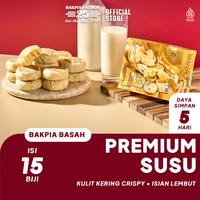 Gambar Bakpia Pathok 25 Premium Susu Isi 15 | Bakpia Basah Kulit Crispy | Oleh-Oleh Khas Jogja dari Bakpia Pathok 25 Kota Yogyakarta 1 Tokopedia