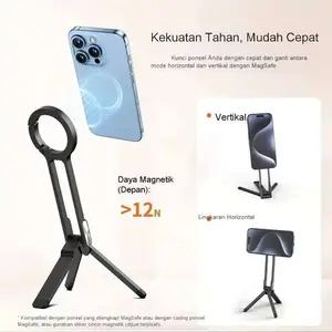 Magnetic Phone Stand Bracket Hp Multifunctional Universal Phone Holder Vlog Selfie Stick