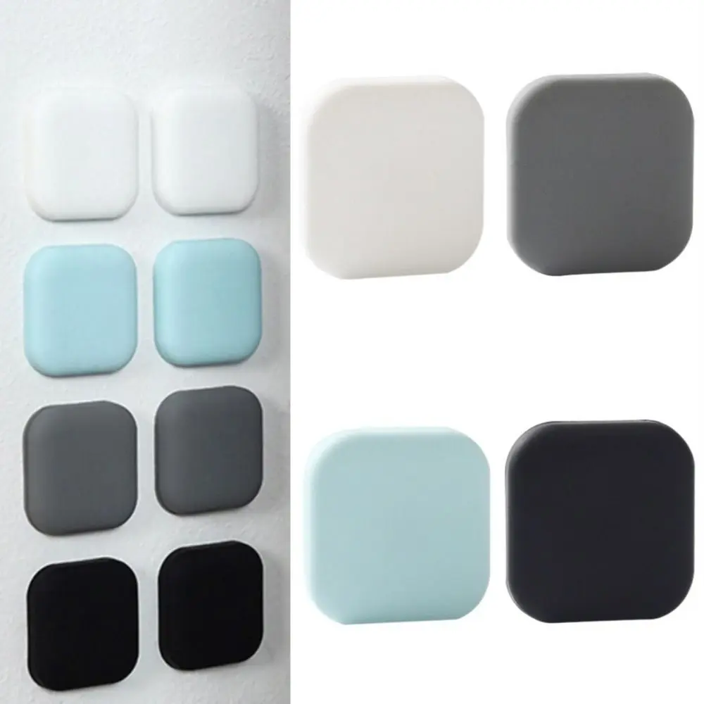 Easy To Use Silicone Door Crash Pad Anti-collision Safety Protector Door Handle Bumper Durable Shockproof Shock Absorber Wall