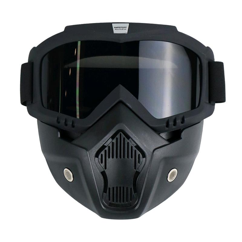 GOOGLE MASK HELM MASKER KACAMATA 2IN1 ANTI DEBU POLUSI TRAIL - Shop ...