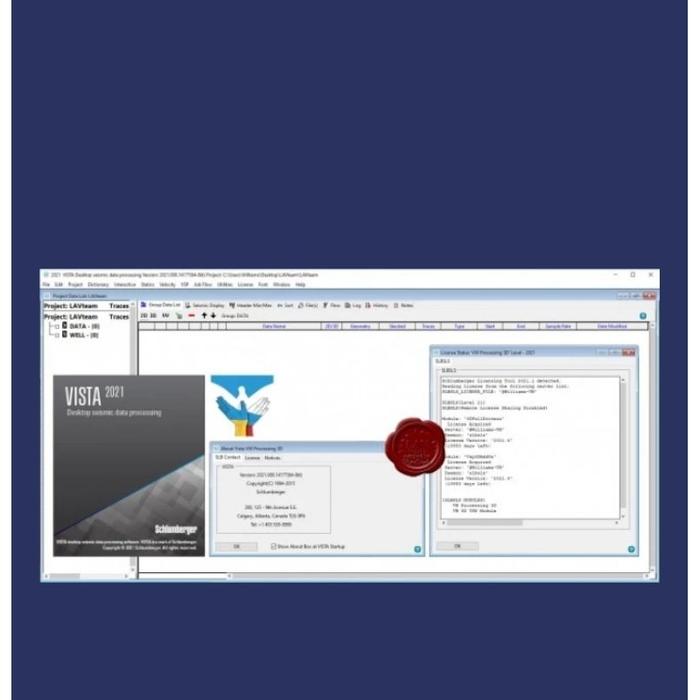 Jual Schlumberger VISTA/MesaExpert/ReflexW GPR sandmaier/Desktop ...