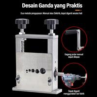 Gambar STRIPPER KABEL PROFESIONAL 6 IN 1 - 5 Rol Pengarah, Pisau Keras Quenching, Pegas Ganda + Kenop Tekan Otomatis, Rapi & Cepat untuk Daur Ulang Tembaga - A dari nanwei.id Kab. Tangerang 5 Tokopedia