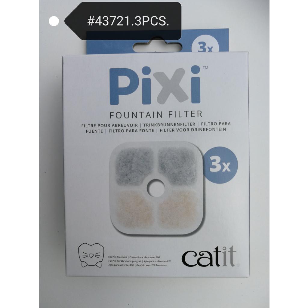 3xPcs CatIt Pixi Fountain Filter 43721 Cat Water Drinking Kucing Air Minum