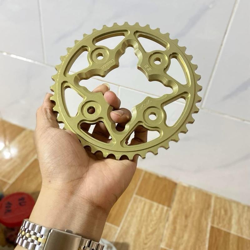  Dĩa nhôm 7075 sên redleo nhông recto suzuki raider satria 