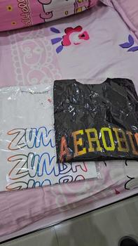 Product Review of kaos aerobik baju atasan olahraga wanita terbaru kaos olahraga wanita kaos senam zumba atasan olah raga kaos aerobic katun combad 30s gold series Sport from V** V**i M**l 0