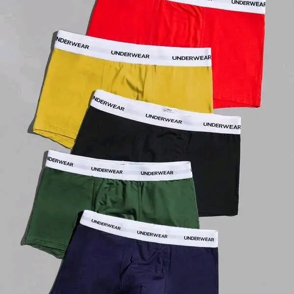 Paket Hemat Celana Dalam Boxer Pria Premium Katun Sport Cowok Dewasa Hitam Kotak Spandex Pendek Motif Remaja celana dalam pria dalaman priadewasa 7