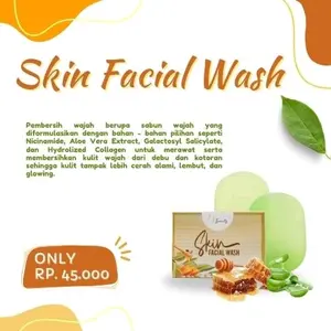 Pembersih Wajah Skin Facial Wash untuk Kulit Bersih - Muka