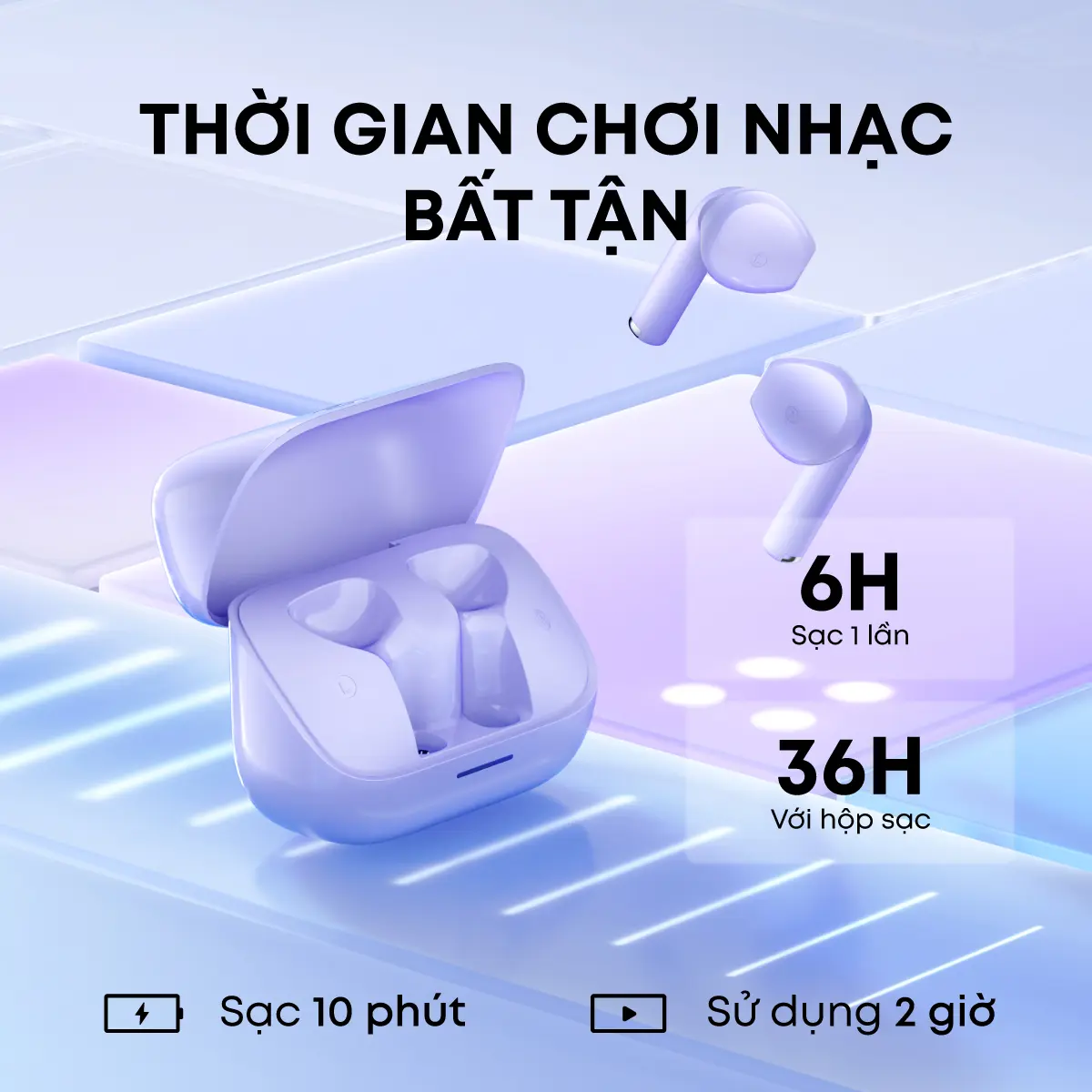 Tai nghe Bluetooth Semi In-Ear Soundcore K20i (A3994) Siêu gọn nhẹ Chống nước IPX5- Dịch thuật AI trên App- Tai nghe không dây- Tai nghe bluetooth pin trâu Bảo hành 18 tháng Hàng chính hãng | BigBuy360 - bigbuy360.vn