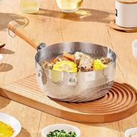 Gambar COD Panci Susu Wajanpan cpanci susu/panci mie/Anti Karat dan Lengket Salju  Wajan Stainless steel, Anti Karat dan Lengket/Kecil Anti Lengket Panci Sup PanciGaya / Pemanggang BBQ /Alat Pemanggang BBQ Panci Pemanggang Anti Lengket/Pakar - Set 2PCSsusu +1Tutup dari TOKO.HBD Kab. Tangerang 4 Tokopedia