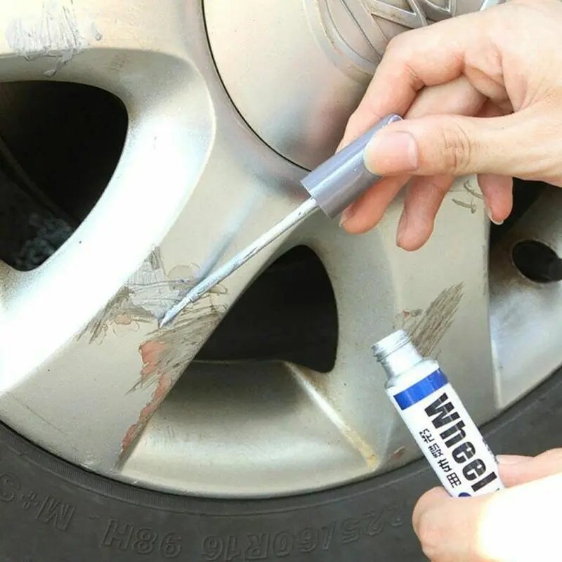 Car Tire Scratch Repair Pen Car Maintenance Paint Repair Pen Car Paint Surface Care And Repair Pen Wheel Scratch Repair Paint