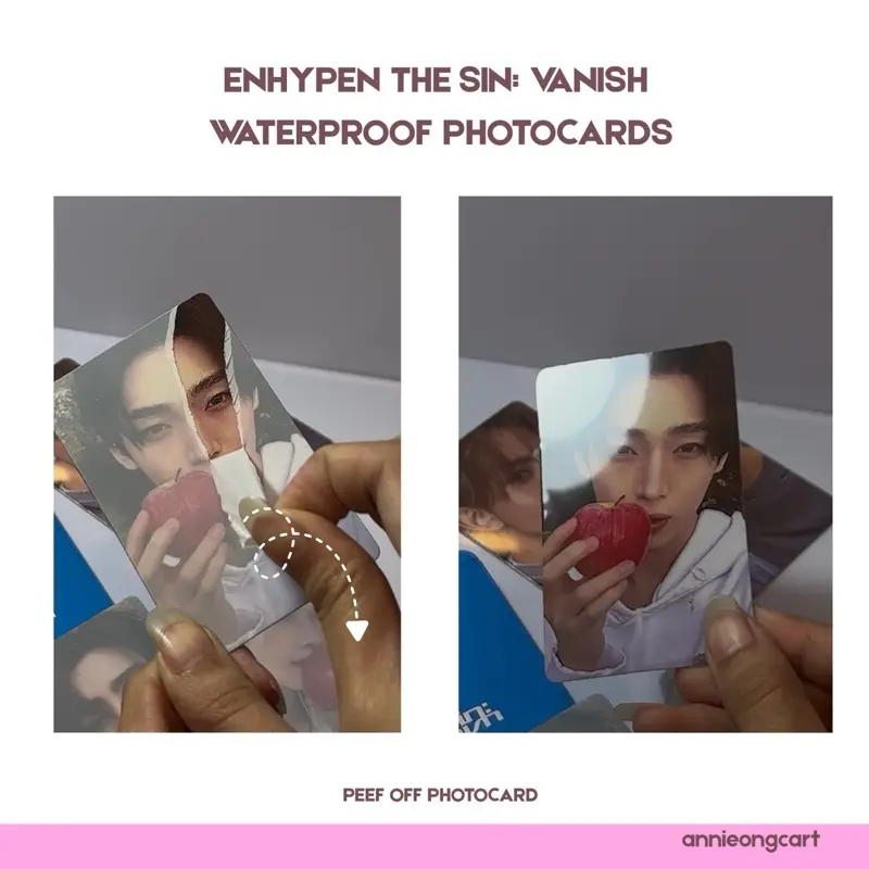 Enhypen x List3rin3 Photocards - Fanmade Only Collectible Cards