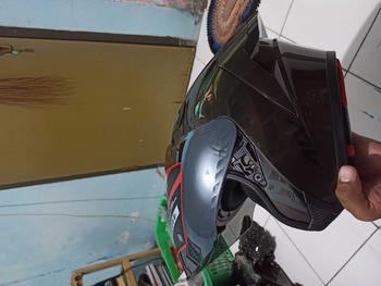 Product Review of Helm ALV ULTRON PRO Solid Original Half Face Untuk Pria dan Wanita Dewasa SNI from T**🦅 0
