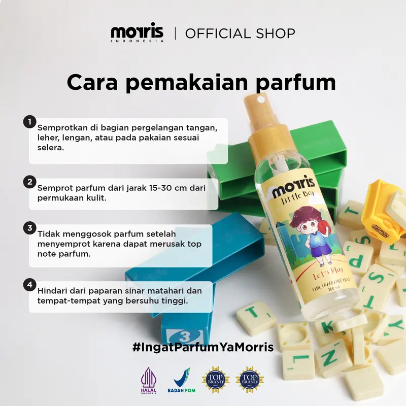 Morris Perfume Little Kids 100ml - Parfum untuk Anak 100ml Wangi 1