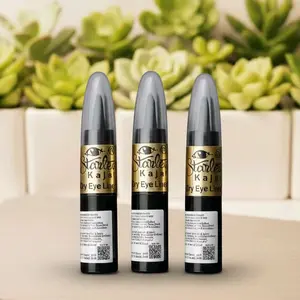 [Termurah] Paket 3 Pcs Celak Pensil Starlet Kajal Pekat Halus Tahan Lama BPOM Halal Untuk Pria & Wanita Muslimah Sunnah Cantik Natural