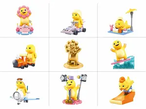 Mainan Brick Sluban Nailong Blind Box Gacha Figur Set B1231