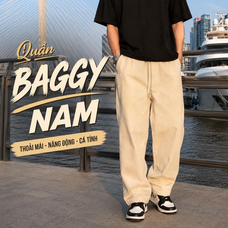 Quần Ống Suông Nam ZGO Vải Kaki Cotton, Quần Kaki Nam Form Quần Tây Nam Ống Suông  Menswear Ong