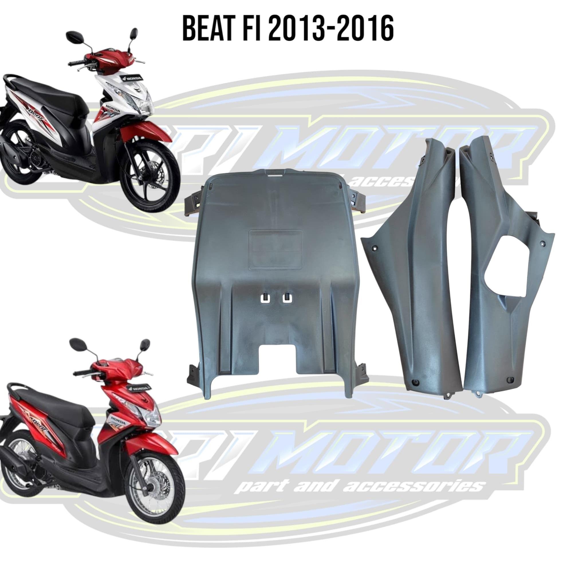 BISA ECERAN Dek Kiri Kanan Dek R/L + Dek Kolong Bawah Honda Beat Fi Tahun 2013 2014 2015 2016 / Body Kasar Beat Motorcycle Sepeda