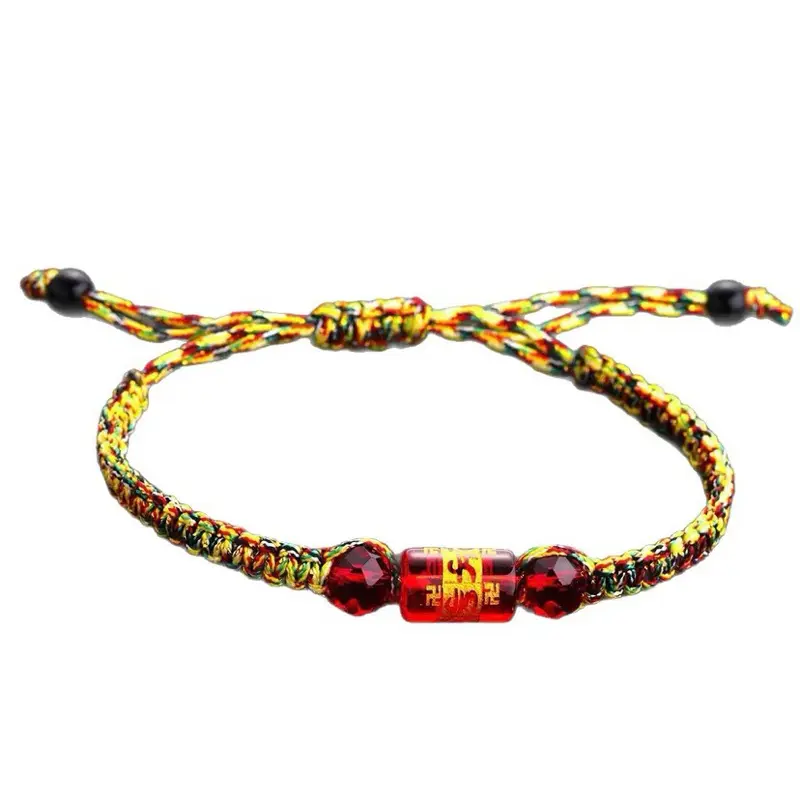 Tali anyam tabung merah