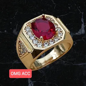OMG ACC Cincin Model Batu Pria Terlaris kode xm15 - Brand Terkemuka Designed by Korea Berkualitas Tinggi & Tahan Lama