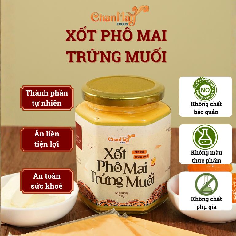 Xốt Phô Mai Trứng Muối Ăn Liền CHAN MÂY FOODS 150gr 250gr - HSD 3 THÁNG #chanmayfoods #xotphomaitrungmuoi #sotphomai