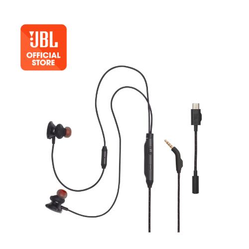 Tai nghe gaming in-ear có dây kèm adapter USB-C JBL Quantum 50C - Hàng Chính Hãng