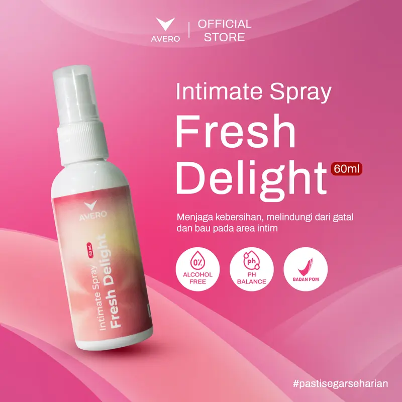 Avero Intimate Feminime Spray & Masculine Gentle Spray - Aromatic 60ml 1