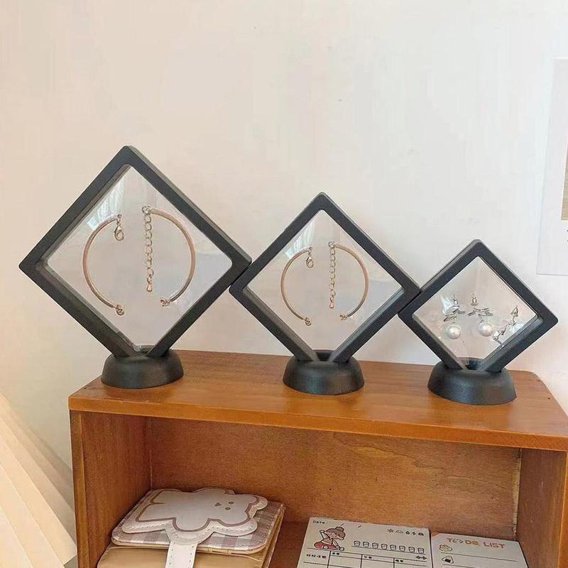 Product Introduction of Membrane 3D Display Suspended Frame Antioxidation Film Photo Case Black Box 37