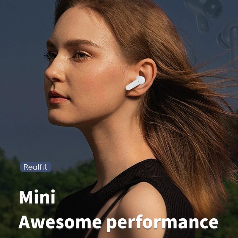 Realfit F3 Bluetooth V5.4 Earphone ANC Noise Cancellation with Mic HIFI Sound Quality Sport Headset 2