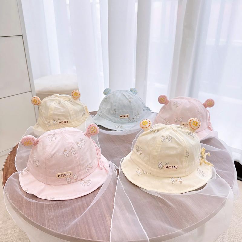 Mũ Voan Mẫu Vành Thời Trang Đội Chống Bụi, Tránh Nắng Cho Bé Mỗi Khi Ra Ngoài Phong Cách Hàn Quốc Hat Nón