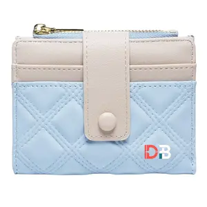 Dompet  Debos kotak Dompet mini lipat Dompet Kartu Dompet Uang dompet wanita Dompet kulit sintetis taiga