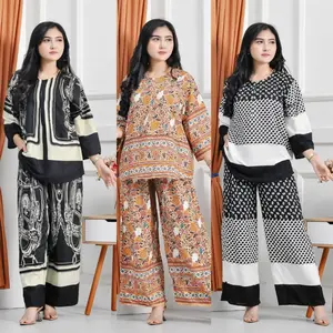 Stelan Wanita Kekinian Viral Terbaru Bahan Rayon Premium Busui Friendly Baju Cantik