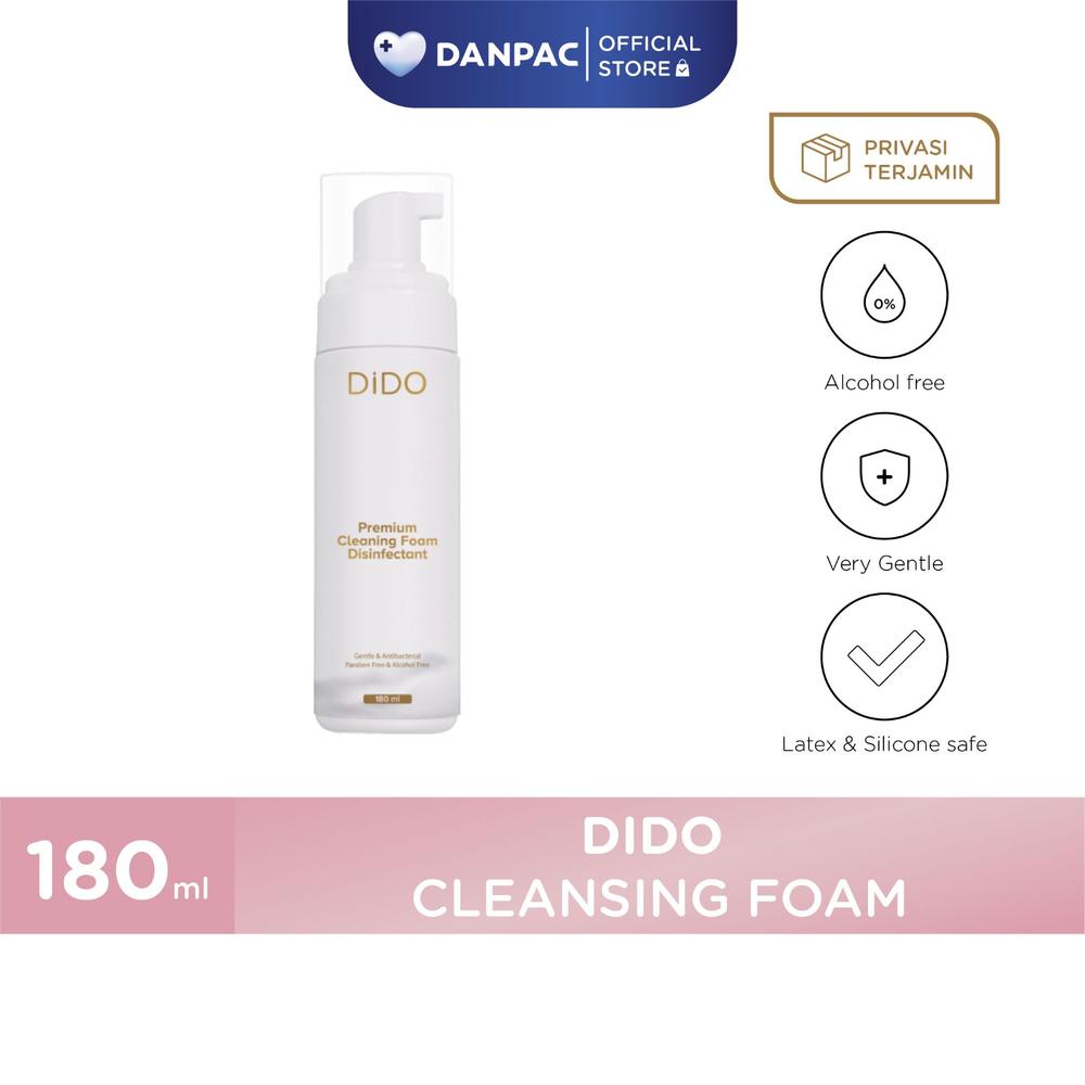DiDO Cleansing Foam 180 ML / Foam Cleaner Pembersih Dengan Disinfektan