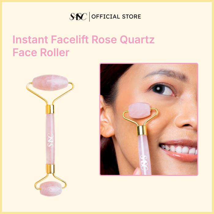 Gambar SASC Instant Facelift Rose Quartz Face Roller - Rose  dari SASC Kota Administrasi Jakarta Utara Tokopedia