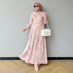 Bydianafz Alena Dress part 1, 12, 13 | Gamis Wanita Dewasa Rayon Jacquard | Fashion Muslim