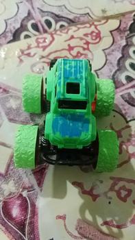 Product Review of WDS Zap Monster Mainan Mobil Jip anak Off Road 4 Drive Inertial Bigfoot 360 derajat from a** 0