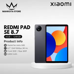 REDMI PAD SE 8.7 WIFI ONLY 4GB/128GB GARANSI RESMI  - TABLET