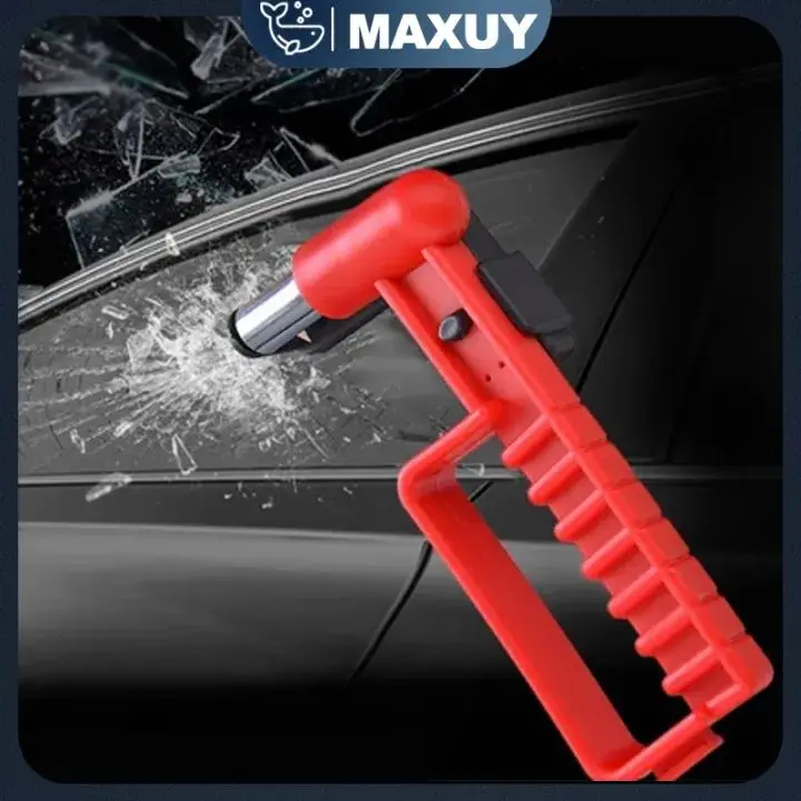 Pemecah kaca mobil/palu pemecah kaca darurat mobil / car emergency safety hammer