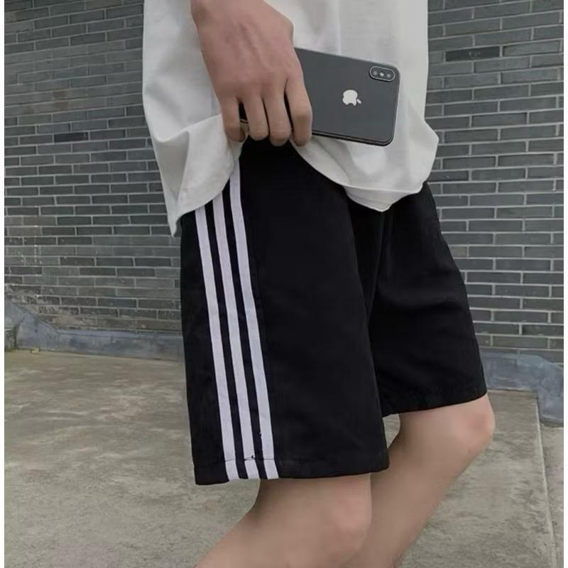 Quần Short Nam 3 Sọc Thể Thao Form Rộng, Quần Đùi Nam Mặc Nhà Đi Chơi Tập Gym Thoải Mái
