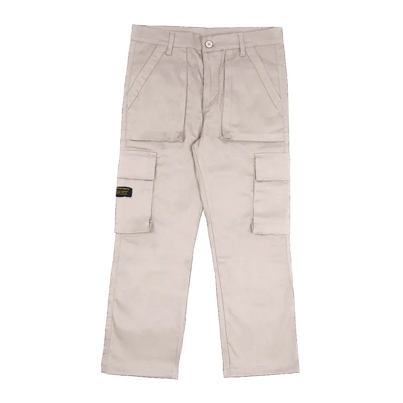 House of Smith Cargo Long Pants New Carmith Cream - Celana Cargo Panjang Pria 3