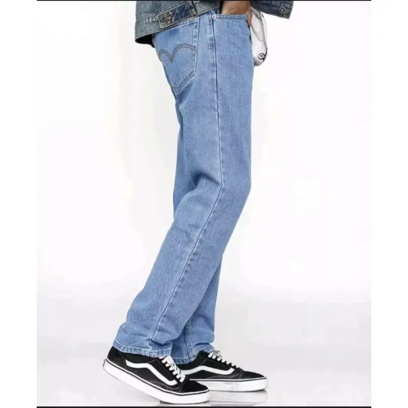 CELANA DENIM JEANS REGULER STANDAR KERJA TERMURAH / CELANA UFC MURAH STANDAR REGULLER PRIA DEWASA