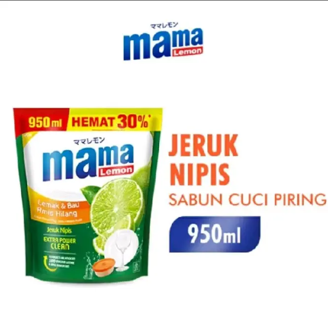 MAMA LEMON 950ml SABUN CUCI PIRING MURAH Cair Anti bakteri 0