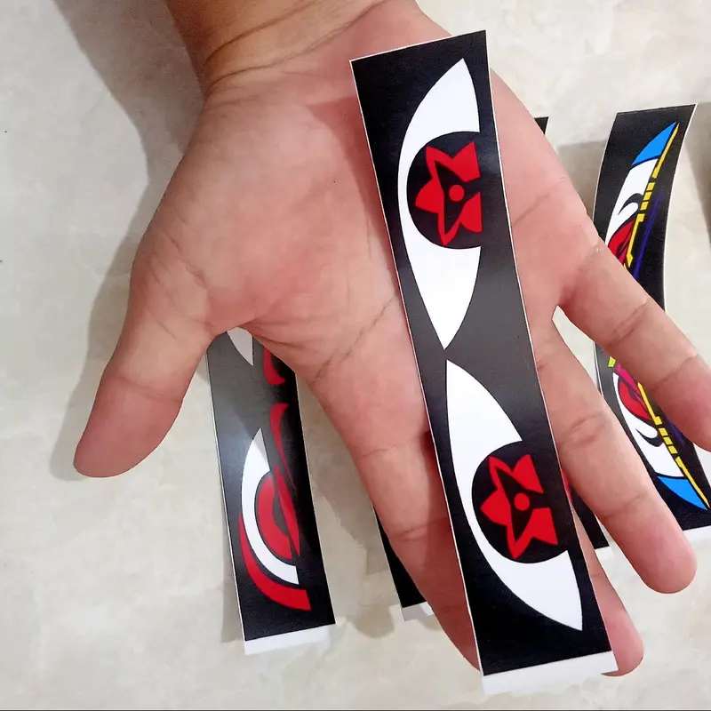 15pcs Stiker Strobo Mata | Stiker Mata Miniatur Bus Tololet Basuri | Stiker Bus Jetbus| Stiker Logo e-sport 5
