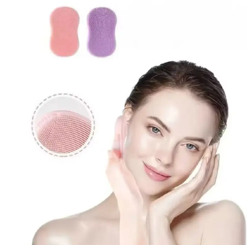 Sikat Pembersih Wajah Silikon Jari Cuci Muka Model Sandal Serbaguna 2