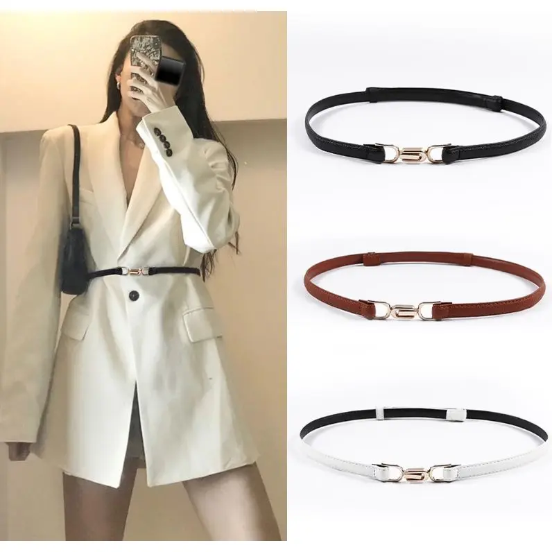Gesper Kulit Wanita Sabuk Tali Ikat Pinggang Cewek Casual Import BT12 0
