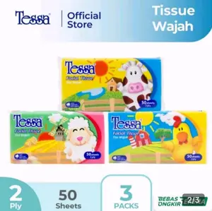 PAKET-HEMAT TISSUE TRAVEL TESSA per 20 pc Harga Murah