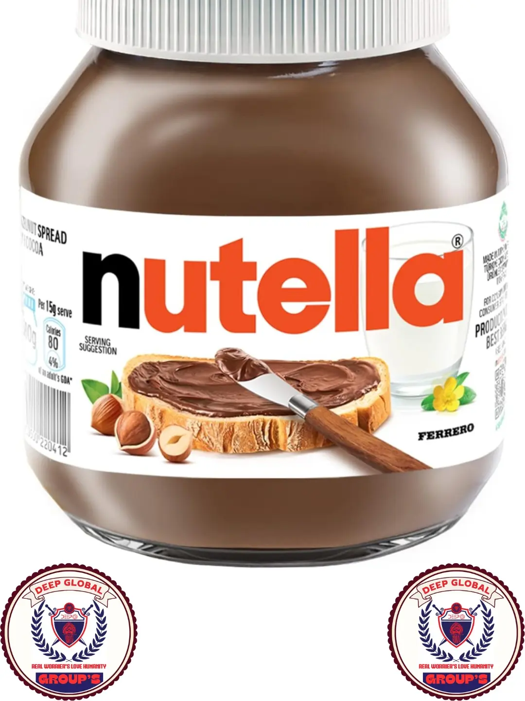 Nutella Hazelnut Spread with Cocoa – Indulgence Made Better 25g 350g 825g package