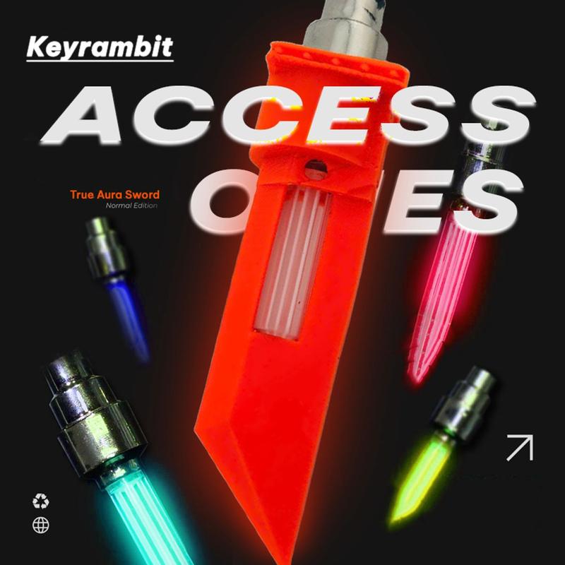[COMBO] Phụ Kiện Keyrambit - Vạn Kiếm Quy Tông - True Aura Sword + Lõi Aura RGB 16 triệu màu 1