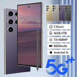 [Bisa COD] Samsug Galaxy S 25 Ultra Gaming Phone murah cucigudang Handphone 2026 16GB+1TB Android14.0 4G/5G WFl Dual CardSlM-Kamera, Bluetooth -Layar,Smartphone-Screen,Handphone