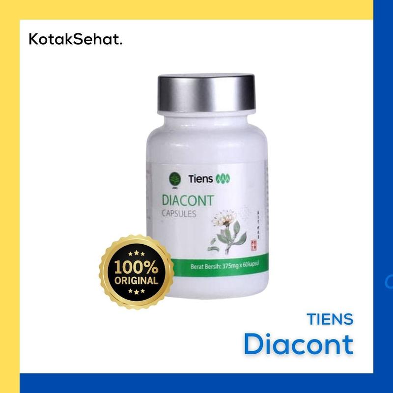 Diacont Kapsul Tiens Original Tianshi Segel dan Eceran - Bpom Halal 0