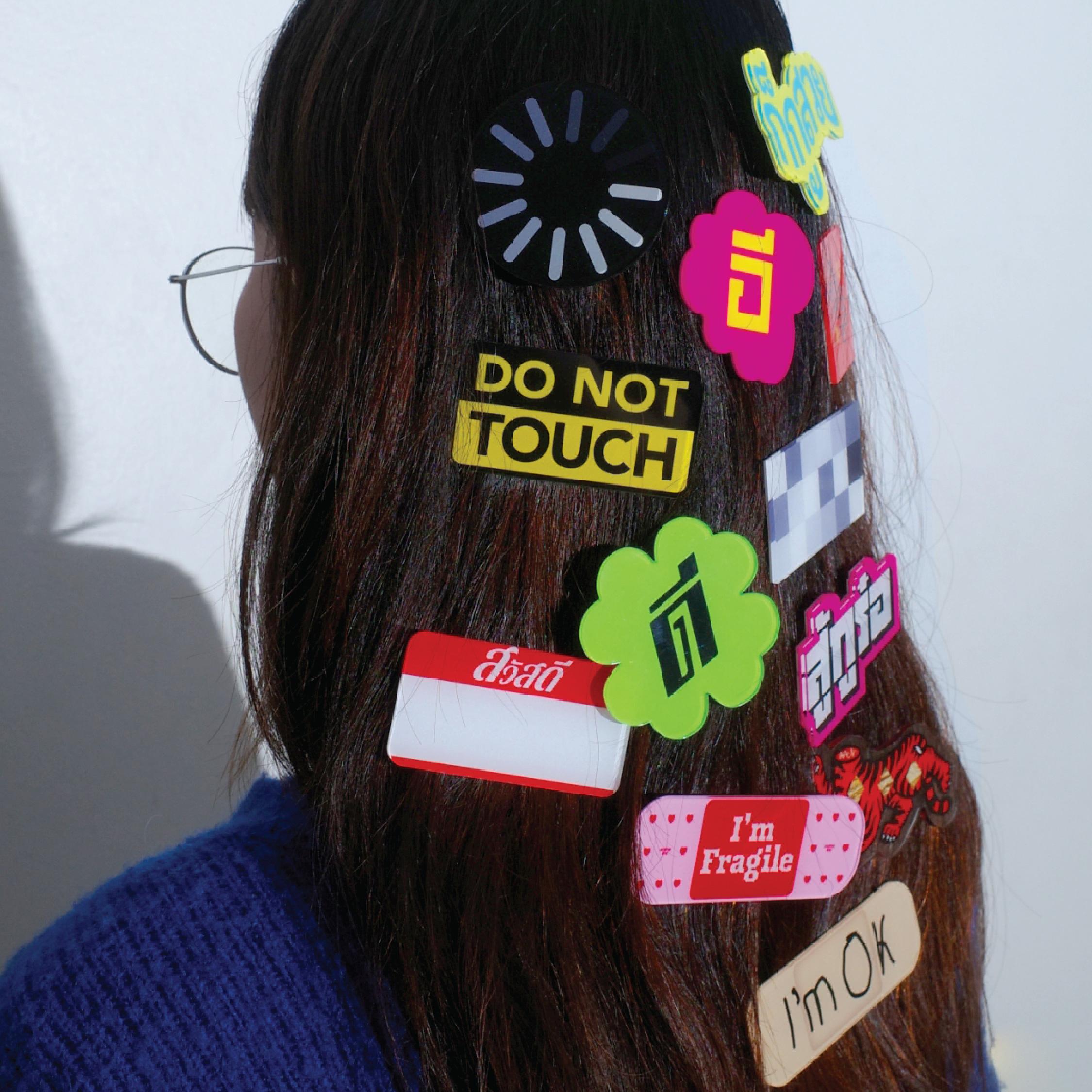 Very Thai / Karma x Attitude Hair Clips กิ๊บติดผมคอลเลคชั่นเวรี่ไทย / คามาร์ x แอททิทูด